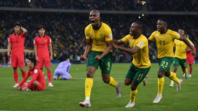 South Africa Shocks South Korea, Advances to World Cup Knockouts